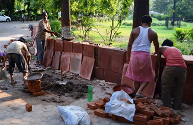 Creating a jogging track