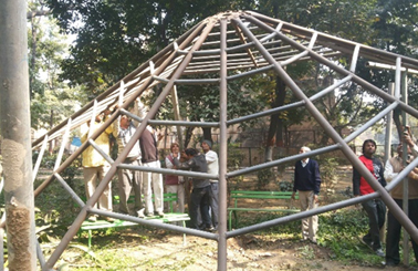 Creating a jogging track