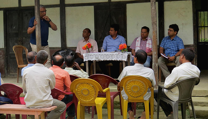 Encouraging local governance and formation of VDC
